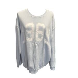 Taylor Swift 1989 Sweatshirt Pullover – Size L – Light Blue